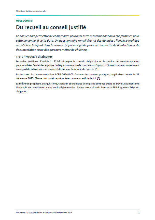Aperçu du guide — page 2